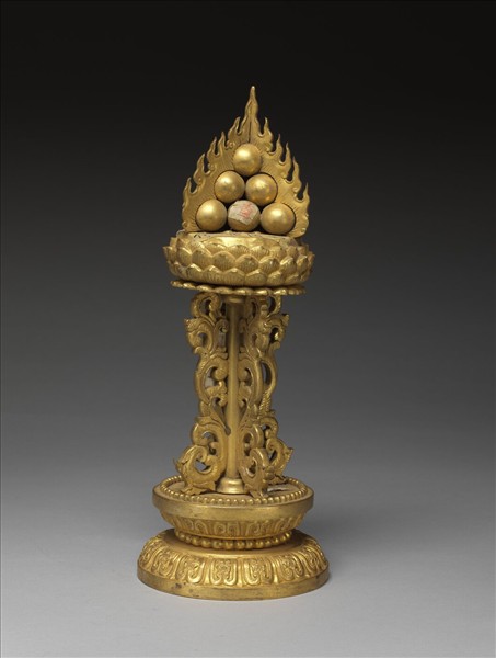 銅鍍金七政寶（寶珠）