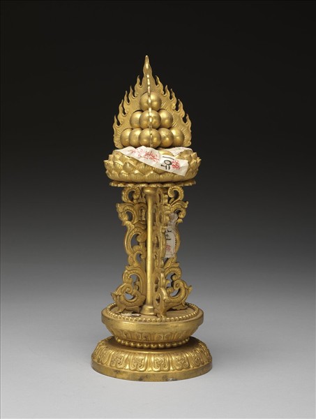 銅鍍金七政寶（寶珠）