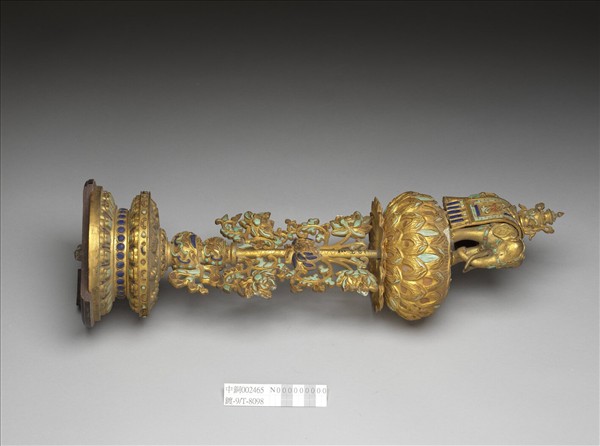 銅鍍金嵌料七政寶（寶象）