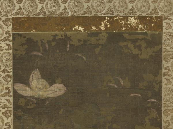 五代徐熙芰荷　軸