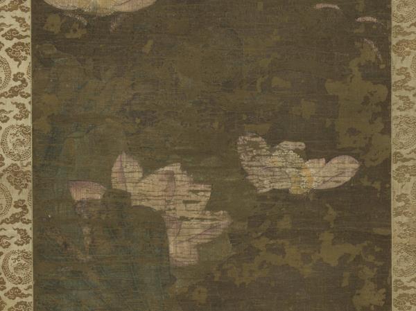 五代徐熙芰荷　軸