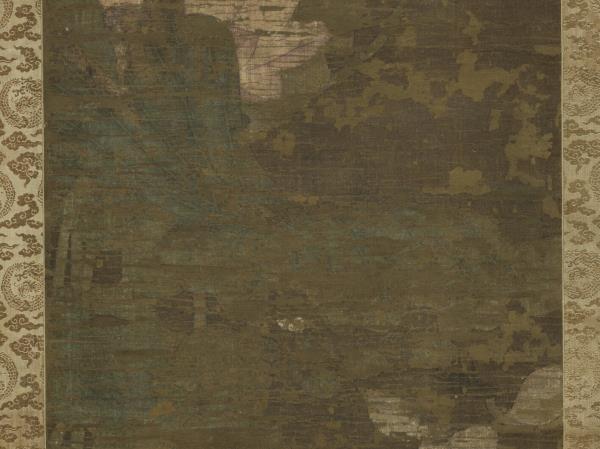 五代徐熙芰荷　軸