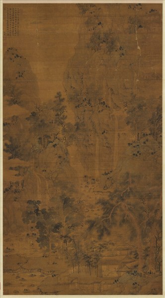 明欽揖千巖萬壑圖　軸