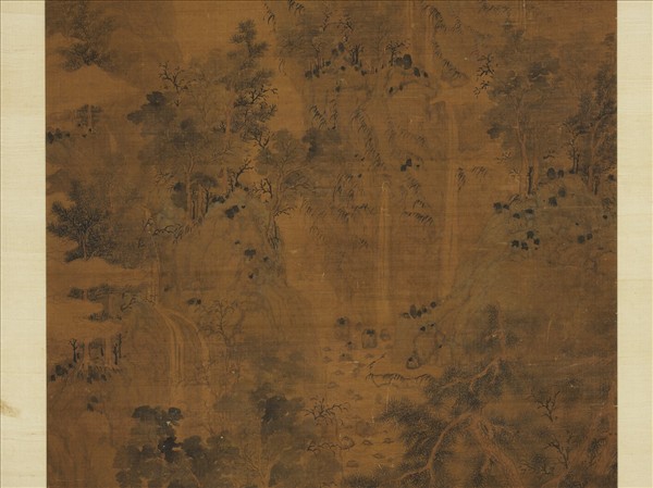 明欽揖千巖萬壑圖　軸