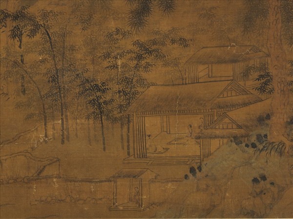 明欽揖千巖萬壑圖　軸