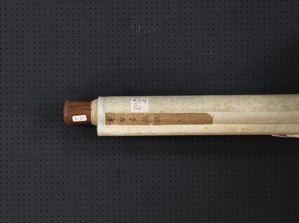 清李堅畫鵪鶉　軸