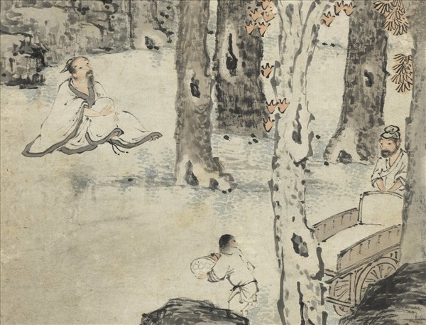 清吳時寫杜牧詩意　軸