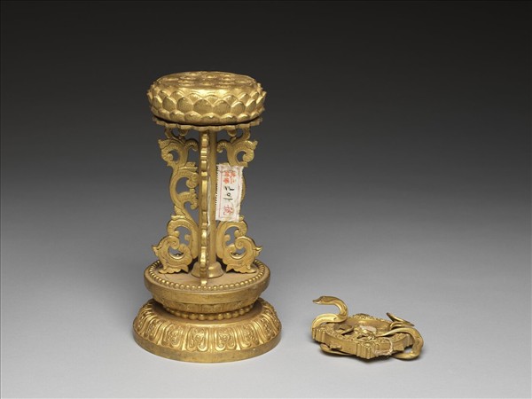 銅鍍金七政寶（寶輪）