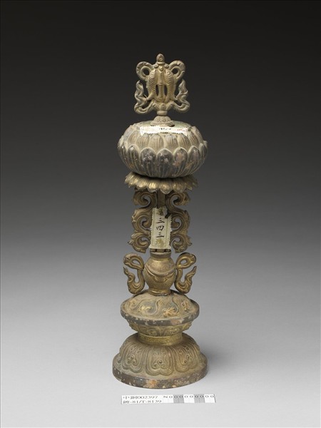 銅鍍金八寶（魚寶）