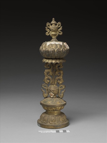 銅鍍金八寶（寶瓶）