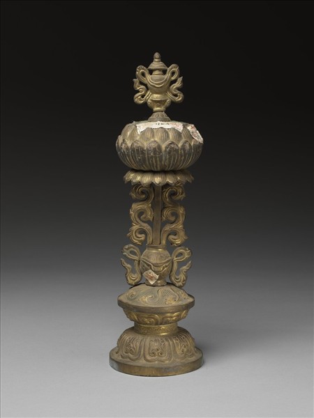 銅鍍金八寶（寶瓶）