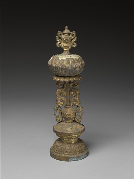 銅鍍金八寶（寶瓶）