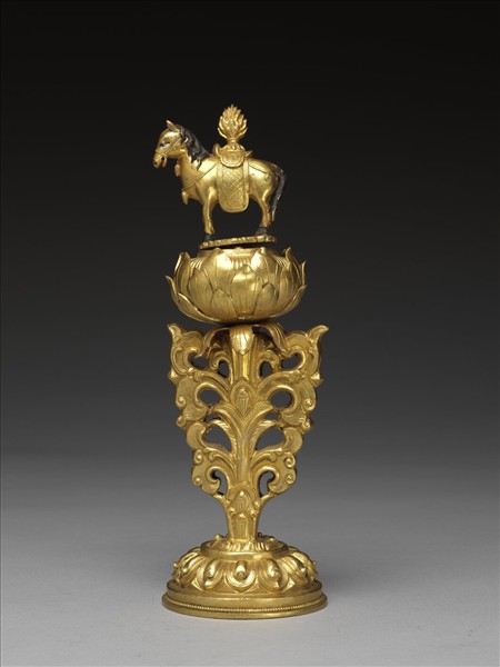 銅鍍金七政寶-寶馬