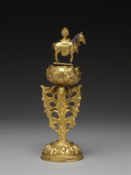 銅鍍金七政寶-寶馬