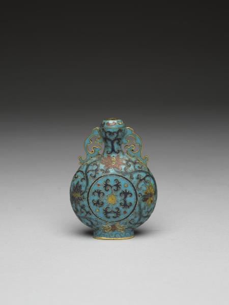 青花花卉紋梅瓶- 故宮