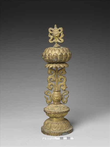 銅鍍金八寶（法螺）