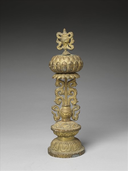 銅鍍金八寶（法螺）