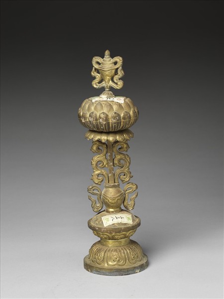 銅鍍金八寶（法螺）