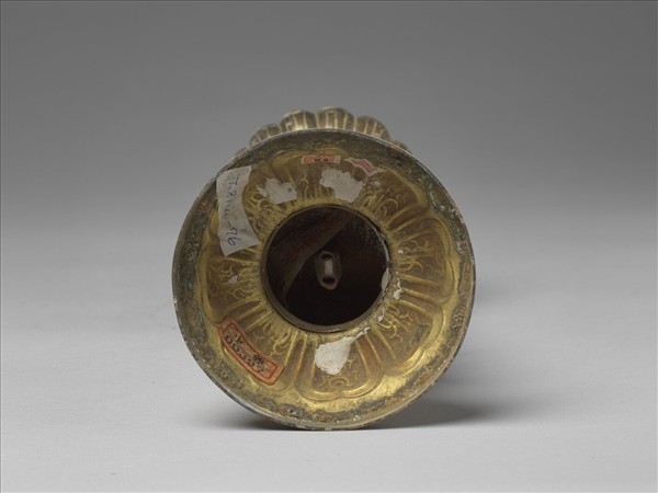 銅鍍金八寶（法螺）