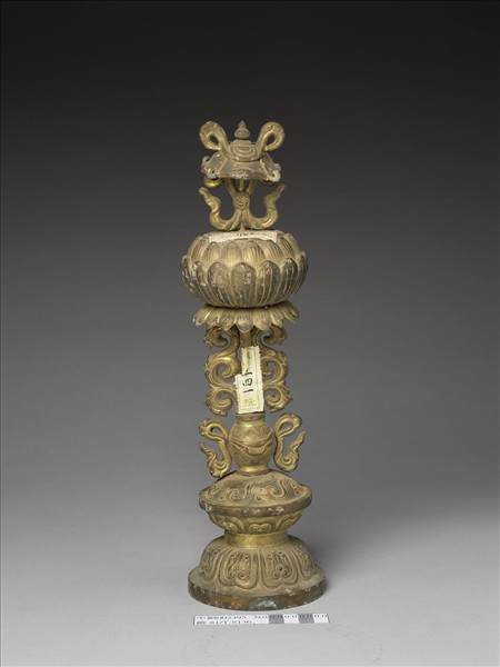 銅鍍金八寶（華蓋）