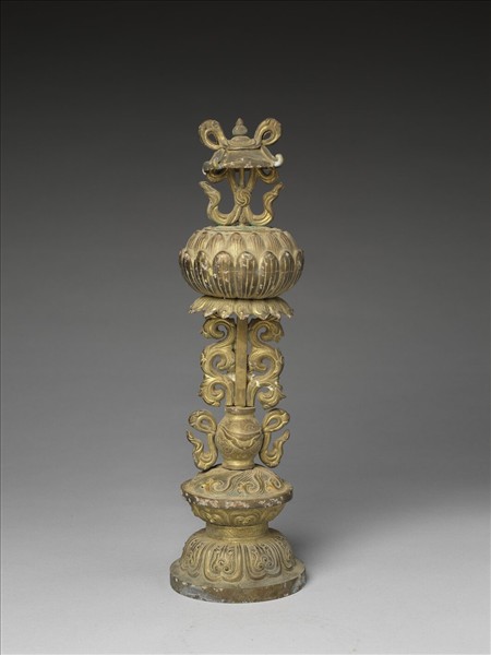 銅鍍金八寶（華蓋）