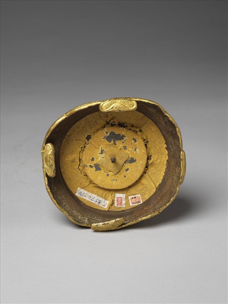 銅鍍金嵌料法輪