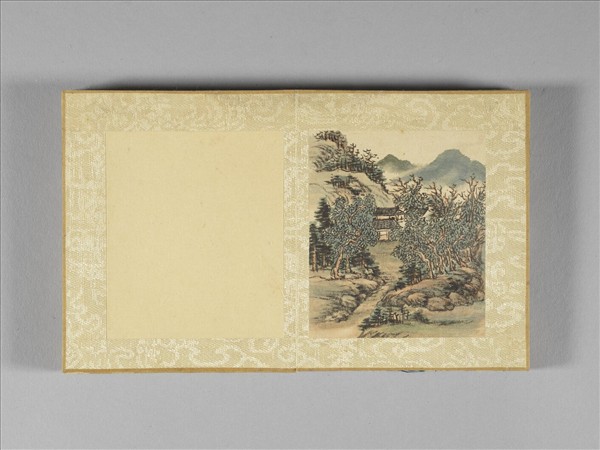 畫山水 冊