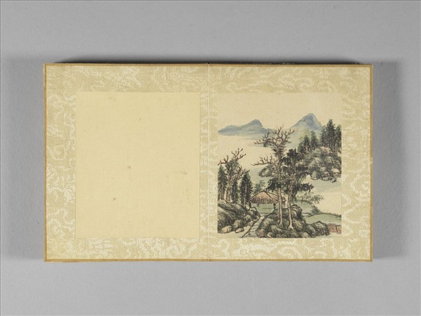 畫山水 冊
