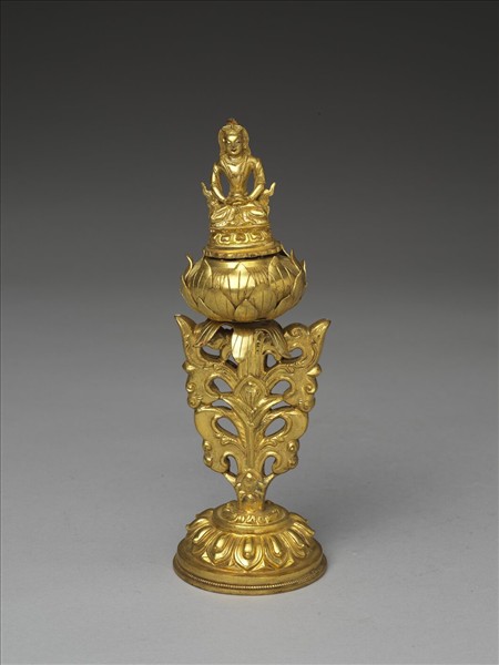 銅鍍金七政寶-財臣