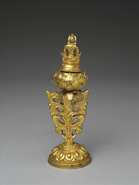 銅鍍金七政寶-財臣