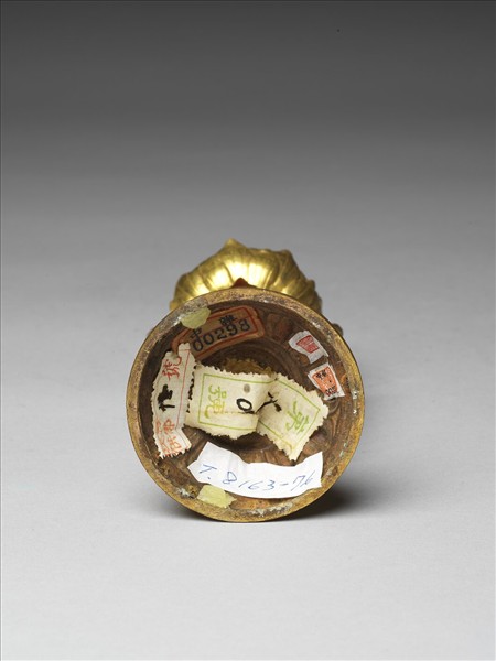 銅鍍金七政寶-財臣