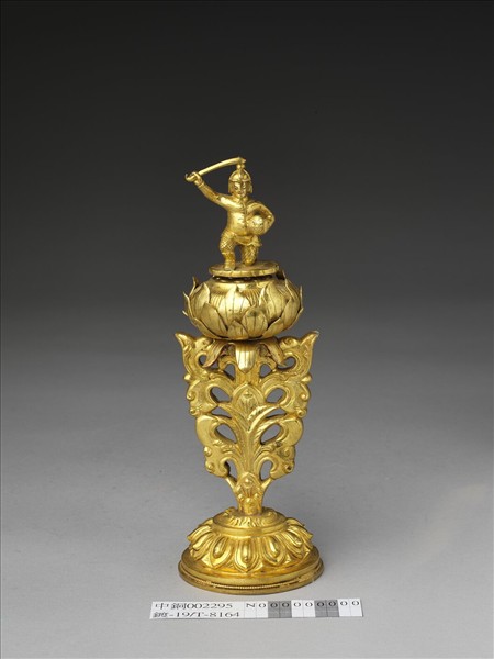 銅鍍金七政寶-武將