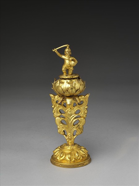 銅鍍金七政寶-武將