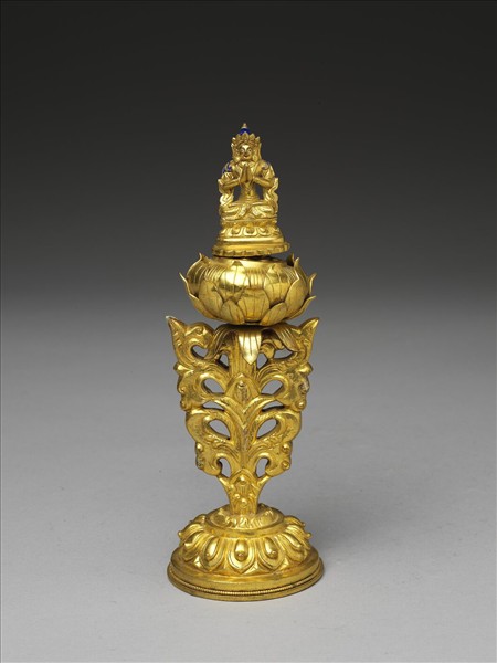 銅鍍金七政寶-玉女