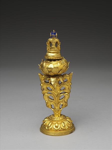 銅鍍金七政寶-玉女