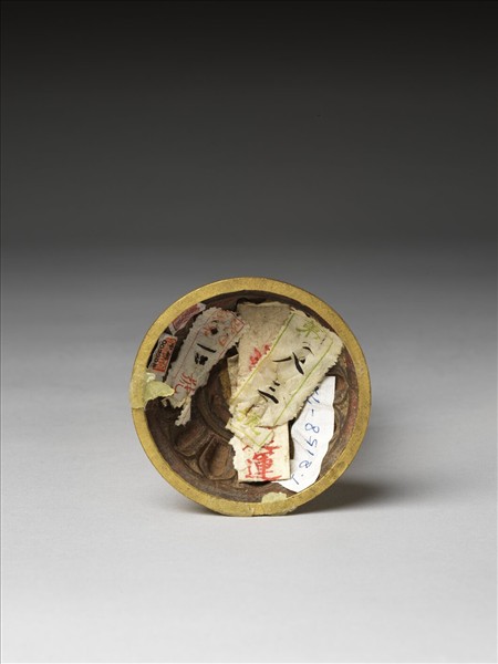 銅鍍金七政寶-寶輪