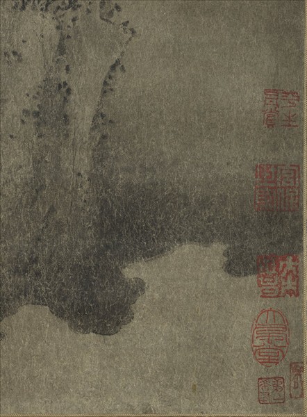 元方從義山水　軸