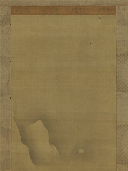 日本探幽守信山水　軸