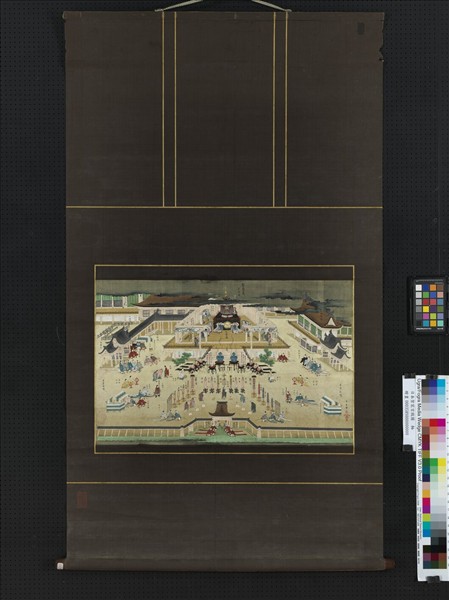 日本紫宸宮殿圖　軸