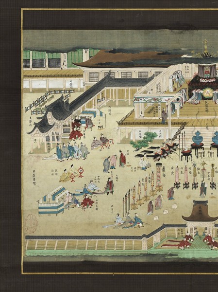 日本紫宸宮殿圖　軸