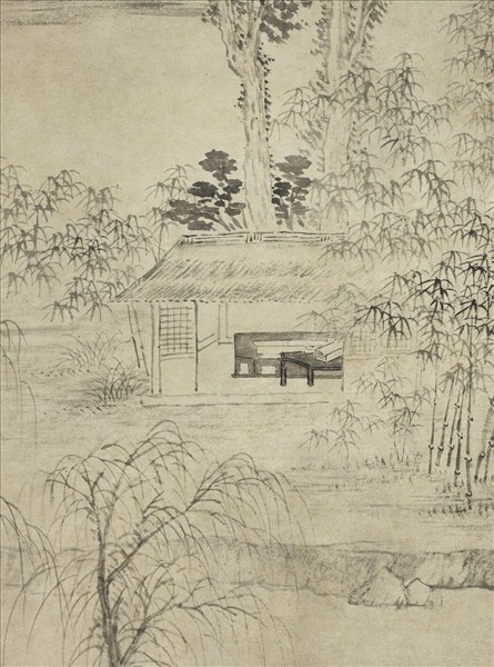 清王翬山水　軸