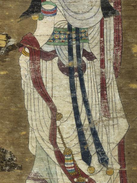 唐人供養菩薩　軸