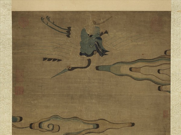 宋緙絲八仙祝壽　軸