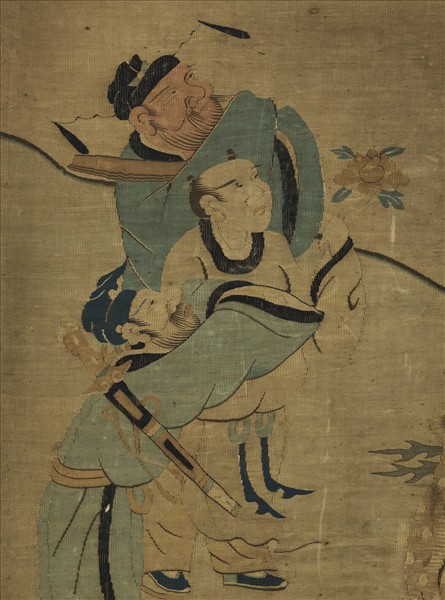 宋緙絲八仙祝壽　軸