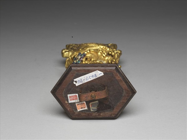 銅鍍金七政寶（寶輪）