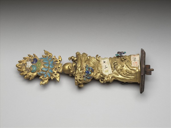 銅鍍金七政寶（寶珠）