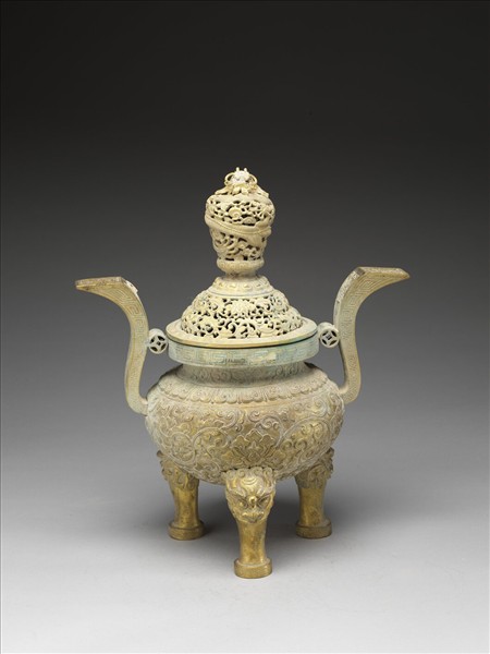 銅鍍金爐（五供）