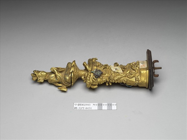 銅鍍金七政寶（玉女）