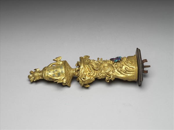 銅鍍金七政寶（玉女）