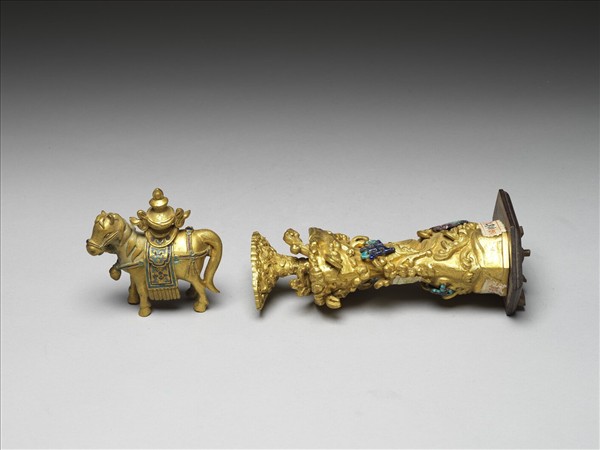 銅鍍金七政寶（寶馬）